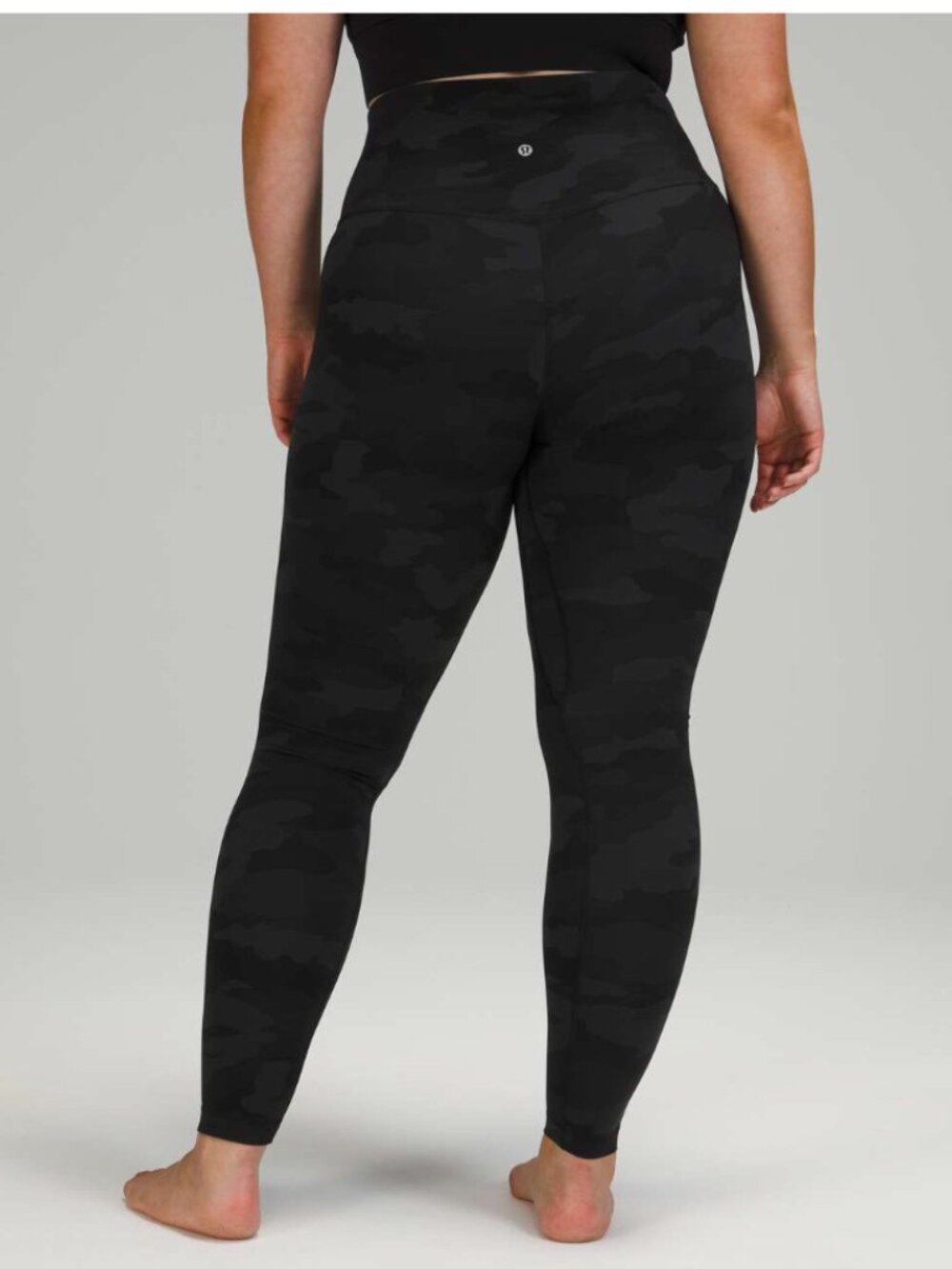 Lululemon Align Pant 28" Heritage 365 Camo Deep Coal Multi Size 8